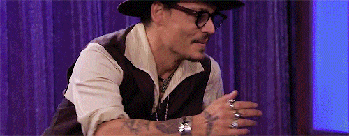 dreamofdepp:  Johnny Depp on the Jimmy Kimmel Show