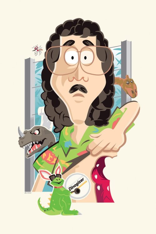 The Gallery1988 show features work inspired by Yankovic’s songs, his 1989 cult movie ‘UHF,’ an