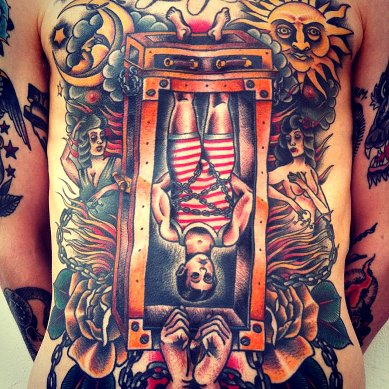 thievinggenius:  Tattoo done by Simon Erl. @simonerl