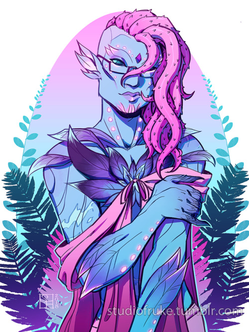 commission for @alpestris-flowers!KO-FI ~ (any little bit helps a lot &lt;3)