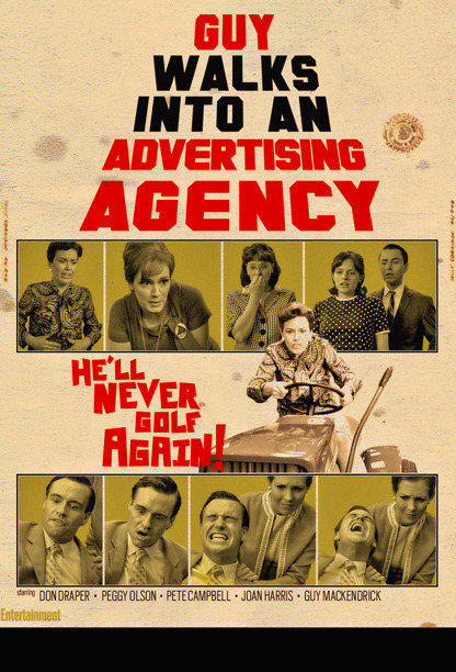 sinnersailorkoshercry:  ‘Mad Men’: Retro Posters for 10 Signature Episodes: Artists Darren