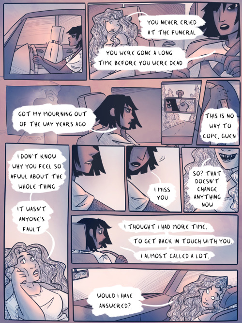 charminglyantiquated: A short comic about missing someone you don’t know anymore but who used 