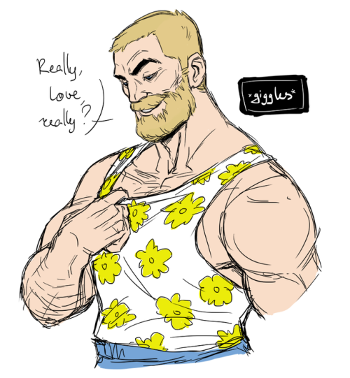symbisexual-disaster: deluxetrashqueen: tench: Wanted to doodle something quick before sleepplease l