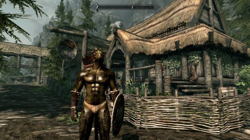 (I couldn’t resist!)(Go get it for yourself, Shape Atlas for Men. this mod’s kinda weird though as it somehow registers robes to become undies. Armor doesn’t trigger it. But heck, got a sexy Argonian~)Too hot, hot damn make Alduin wanna retire man~