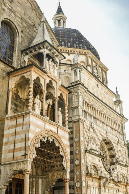 amediterranean:Basilica di Santa Maria Maggiore, Bergamo, Italy.  