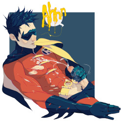 yummy-yaoi:  Tim Drake (Robin)by paexxxie