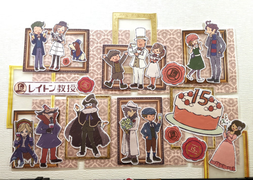 I went to the Layton Collaboration Cafe on March 23 !https://twitter.com/GraffartC/status/1499294336