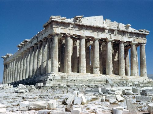 ahencyclopedia:WONDERS OF THE ANCIENT WORLD: The Acropolis of Athens THE ACROPOLIS was built un