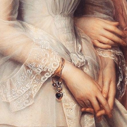 die-rosastrasse:White in paintings of women ♥Gustave-Jean Jacquet; Thomas Couture; Franz Xaver Winte