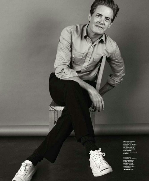 larssonus: Kyle MacLachlan dans « M » le magazine du Monde, 2016