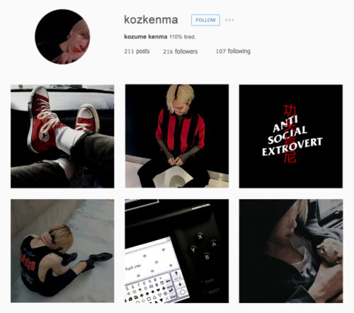 haikyuu!! aesthetic instagram profile (12/??)kozume kenma