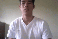 sweet—gifs:Sneezing during a test    expectations  reality     