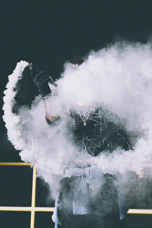 souhailbog:  White Flare Smoke | © Photographer  |  LFST  