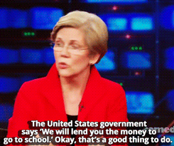 infernal-beggar:  rizelkahle:  angelicasucks:  YAAAASSSS  GOD FUCKING BLESS THIS WOMAN  As an american college student this is very important, many of us, and probably I myself will go into a massive amount of debt and spend the majority of my life trying