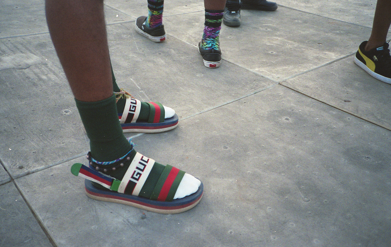 gucci slides tumblr