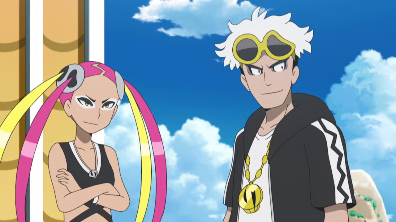 pokeaniepisodes: The Alola cast final group - Smiling Performer