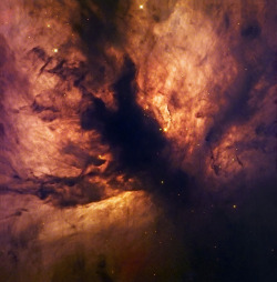 just&ndash;space:  The Flame Nebula  js