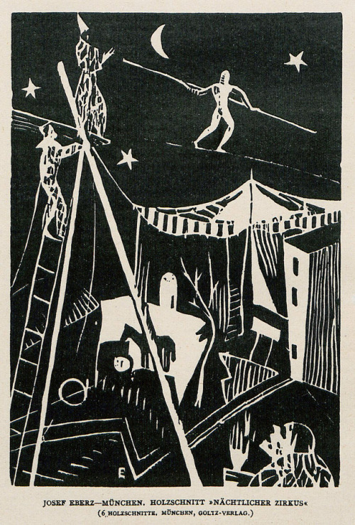 Josef Eberz (1880-1942), ‘Nächtlicher Zirkus’ (Night Circus), “Deutsche Kunst und 