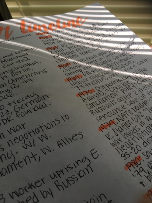 Timeline Note Taking