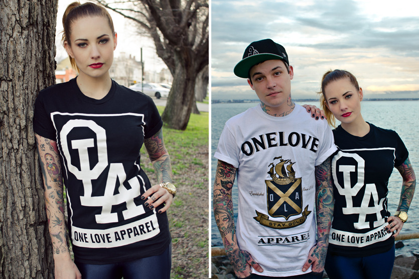 oneloveapparel on Tumblr: the TAG and STAY GOLD T-shirts