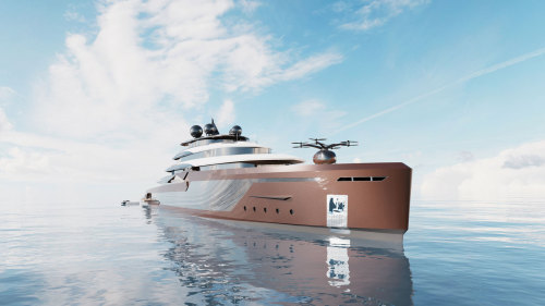  “Desert Pearl,” 120m Superyacht,Penned by Tillberg Design of Sweden