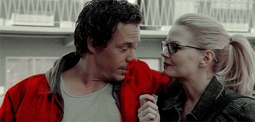 swanthievery:swanfire + red leather jackets