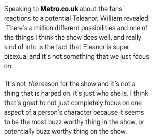 biwlw:eleanor shellstrop is Officially Bisexual and i literally cannot think of a better end to bi w