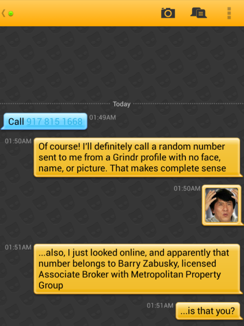 &hellip;I’d still probably have had sex with him for a New York City apartment, though. Pe