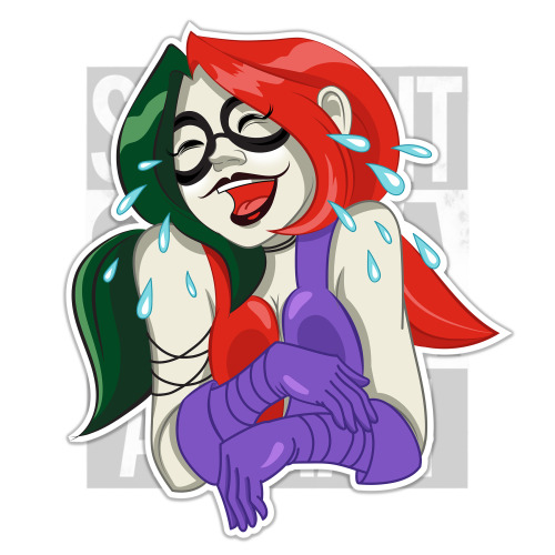 sopheyart:«Harley Quinn» stickerpack by Sopheyapt. 1