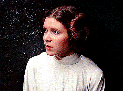 Carrie Fisher As Leia Organa In Star Wars: A New Hope (1977)