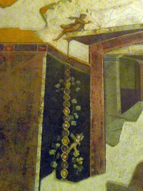Roman fresco detail, Palazzo MassimoRome, July 2015