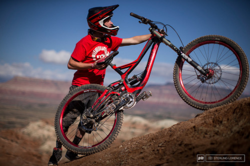 advancedworkshop:  RedBull Rampage 2013 Bike Introduction: Mark Mathews / Specialized Demo on ADVANC