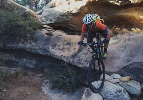 kitsbow-mtb: Our Kitsbow ambassador Yuri Hauswald crushing it on his trip in Southern Utah for Moun