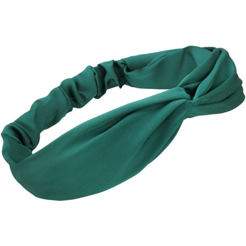 Yoins Knotted Headband In Green ❤ liked on Polyvore (see more hair band accessories)