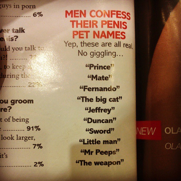 Hahahaaa Fernando :D yoy boys got some &lsquo;xplainin to doooo #cock #name #creepy