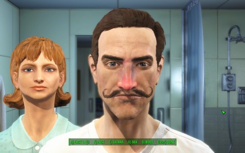 fiftyfourthousand:I made Waluigi in Fallout 4.