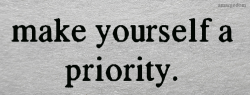 amargedom:  I am not an option, I am a priority :)