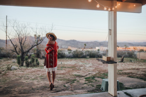 that summer night feel in Joshua Tree. 