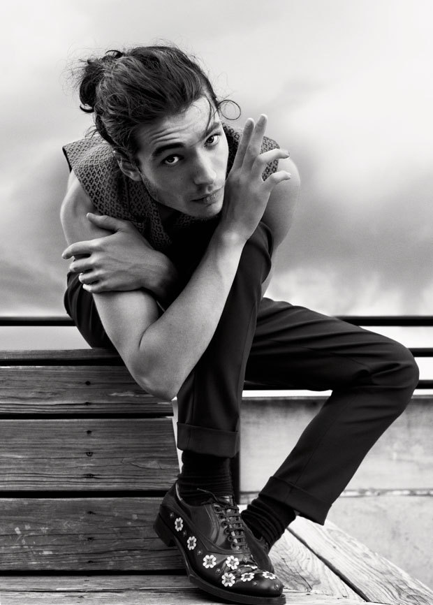imblonde:Ezra Miller for Out magazine  