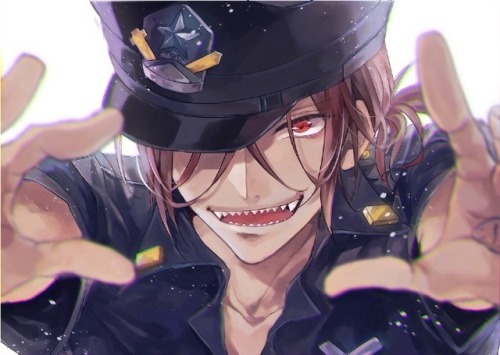 Painting あ い る む illustrator works, the middle of that Rin police officers handsome