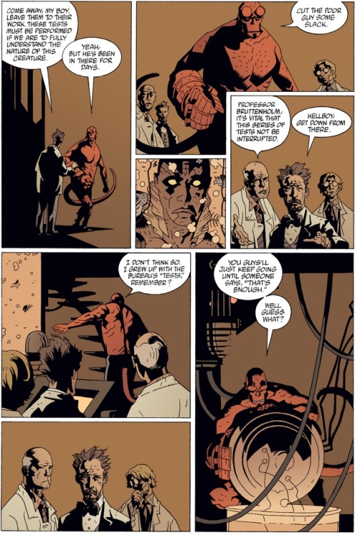 comicweek:Hellboy is a Good FriendB.P.R.D. “Hollow Earth”Story by Mike Mignola, Christopher Golden &