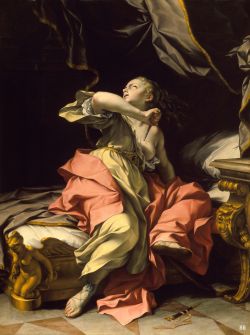 hadrian6:  The Death of Lucretia. 1730. Ludovico