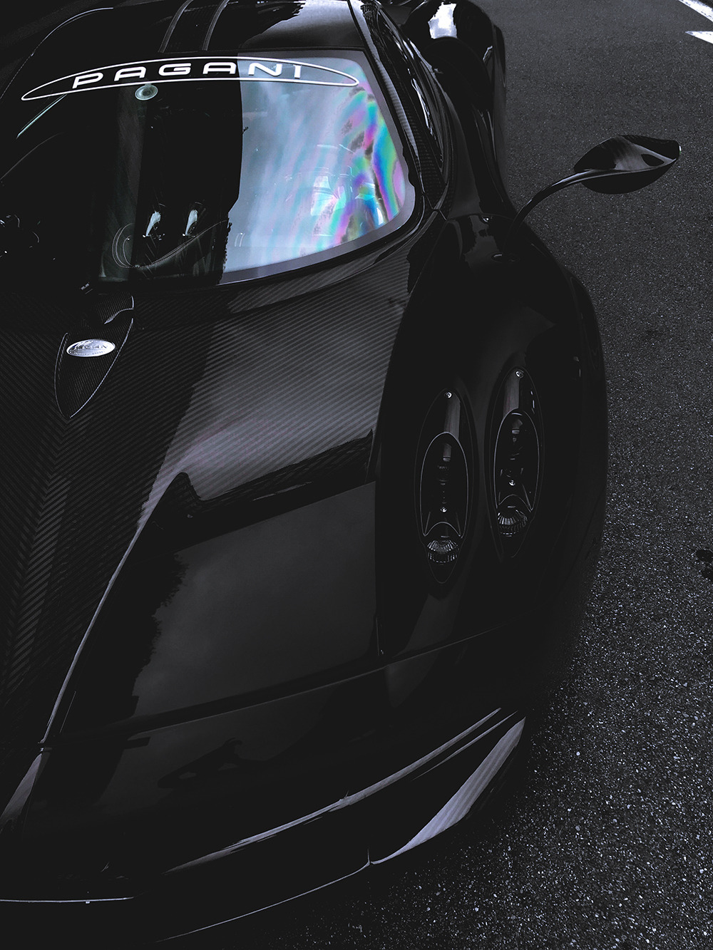 motivationsforlife:  Blacked Out Pagani by 45GOD