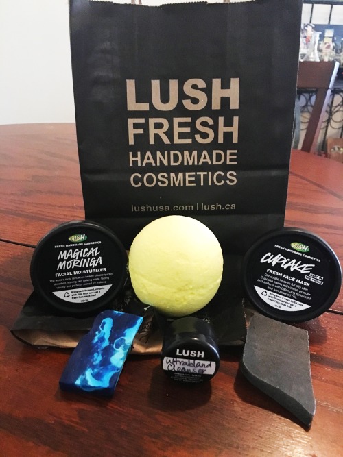 About a week ago I was lucky enough to be able to pop into the Lush store in Nashville and get a few