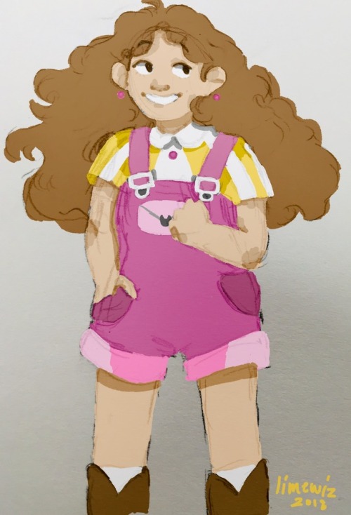 I Loved Bee’s Outfit From Food Farmer, So Here’s A Lil Sketch That I Colored At School !