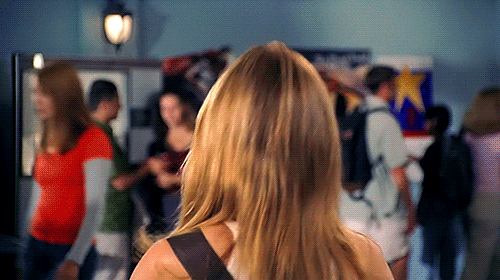 xanderfalcon: thelittlestotter: I never knew I needed a master post of Buffy turning around GIFs unt