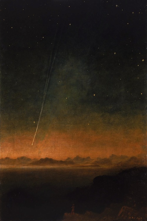 magictransistor:Charles Piazzi Smyth, The Great Comet of 1843, N.d.