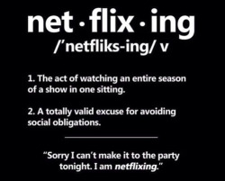 tastefullyoffensive:  Netflixing [x]