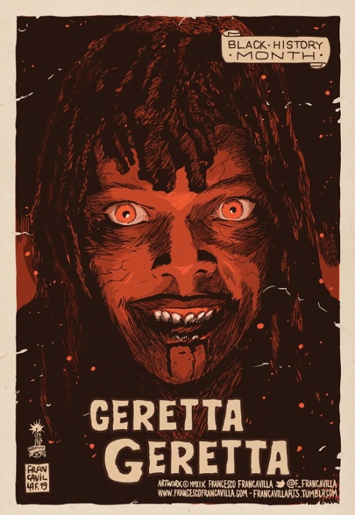 francavillarts:GERETTA GERETTA African-American actress, director, screenwriter and producer Geretta