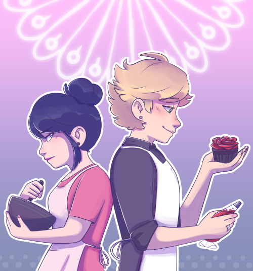 buggachat: A little ‘cover’ for my Bakery “Enemies” AU. No official title yet (or maybe ever, becaus